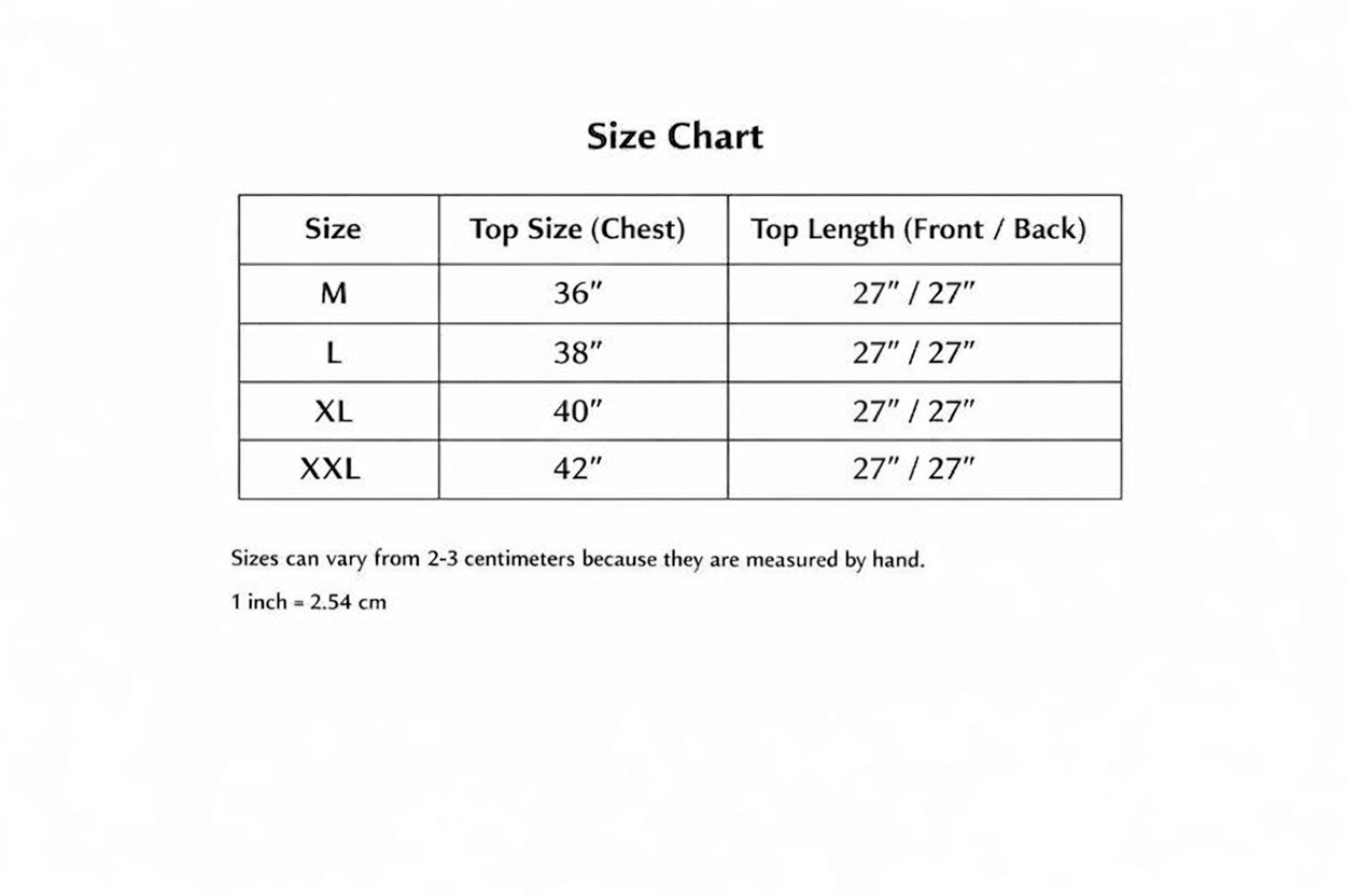 A white flowery shirt