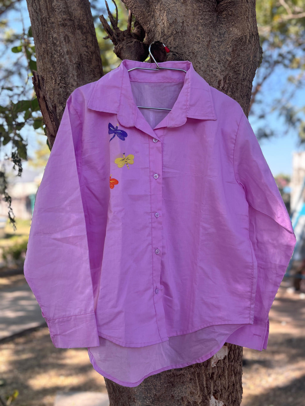 The Dragonfly Garden shirt